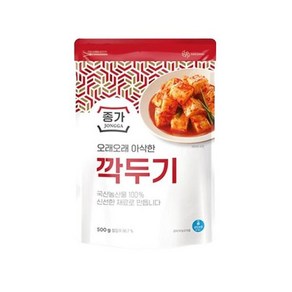 종가 깍두기 (AL), 500g, 1개