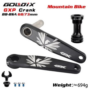 GX 자전거 크랭크셋 MTB 크랭크 체인 링 블랙 오프셋 30T 32T 34T 36T 38T 알루미늄 합금 170mm 175mm, Cank and BB, Cank and BB, 1개