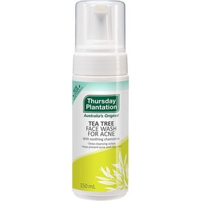 일본직발송 6. THURSDAY PLANTATION 티 트리 포밍 워시 세안료 (150ML 거품 타입) 천연 아로마의 향기 (, 1개