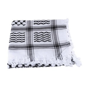 125x125cm 아랍 스카프 아랍 애호가 인 Keffiyeh Headscaf 다중 목적 남성 야외 먼지 방진 도구를위한 Shemagh Scaf