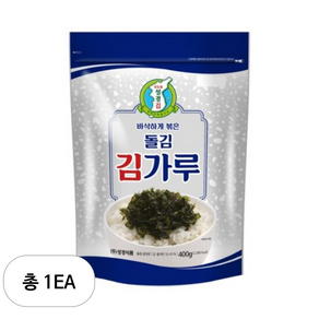 지도표성경 [성경김본사] 지도표성경김 대용량 돌김 김가루 1kg 1봉, 1개