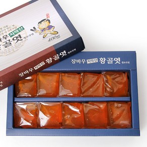 장바우 치악산 황골엿 갱엿, 400g, 1박스