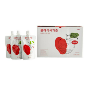 클래식농원 클래식 사과즙, 100ml, 20개