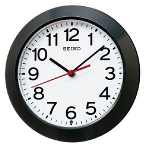 SEIKO 세이코 KX241K [전파식 벽시계 탁상겸용 야간초침정지 기능 탑재], 단일