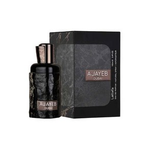 라파타 Lattafa Unisex Ajayeb Dubai EDP Spay 3.4 oz Fagances 6290360591551, 100ml, 1개