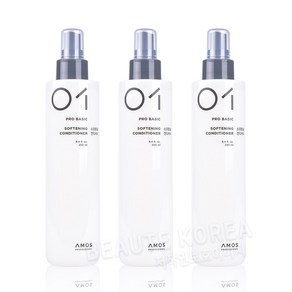 아모스 소프트닝 컨디셔너, 250ml, 3개