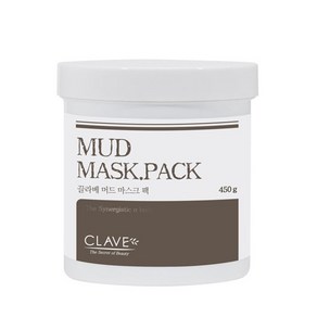 끌라베 머드 마스크 팩 450g 모공청정+마스크팩10장무료, 1개, 1개입