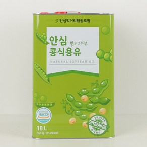 맛소풍 안심 콩식용유 18L 맑고 고소한 대두유 업소용 콩기름