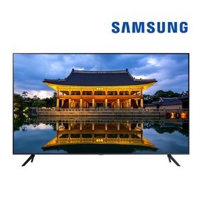 삼성전자 [에너지소비효율 1등급 10% 환급제품] 138.7cm CRYSTAL 4K 비즈니스 TV 전국 무료설치 스탠드형 벽걸이형, 1.스탠드