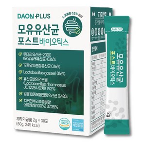 다온플러스 모유유산균 포스트바이오틱스 프롤린, 1개, 60g