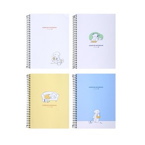 모닝글로리 / 2500 완전 두꺼운 연습장 (좌철) / 두꺼운연습장 만화지연습장 무지연습장 스프링연습장, 1개, 표지디자인랜덤