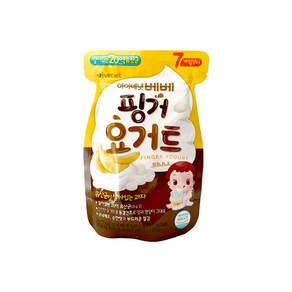 아이배냇 핑거요거트 20g, 혼합맛(바나나/요거트), 1개