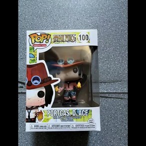 원피스 일본 캐릭터 피규어 사이트 레진 FUNKO POP 시리즈 장난감 흰 수염 1270 Gol D 로저 1274 유스타스 키즈 1287 모델 액션 선물용, [08] 100-With box, [01] 10cm, 1개