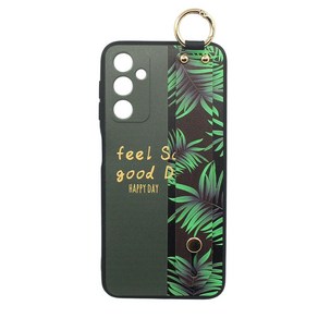 신서엔코 갤럭시 A25 5G 케이스 Galaxy Phone Case SCS-1533 일러스트 핸드 스트랩 휴대폰 케이스