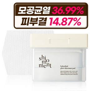 시모먼트 모공결 결광 토너패드 200ml, 1개