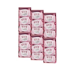 알뜰하게 오래쓰는 알뜨랑 핑크로즈 비누, 140g, 18개