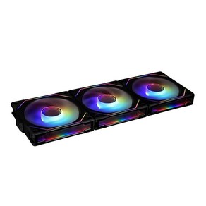 Lian Li UNI Fan SL-INF 120 RGB 인피니티 미러 ARGB 팬 120mm 블랙 3팩 컨트롤러