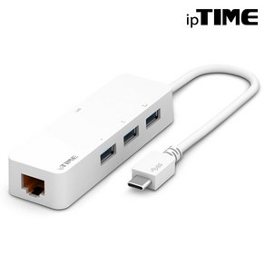 ipTIME U1003C(USB 3.0 Type C) 무전원/LED표시등/플러그앤플레이/USB허브수:3포트, 1개