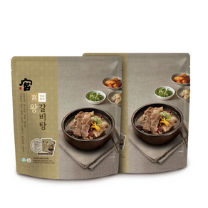 궁 왕갈비탕 1kg, 2개, 2kg