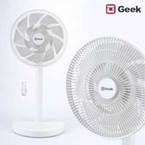 GEEK 무선 BLDC 써큘레이터 14엽 2중 날개 리모컨 포함