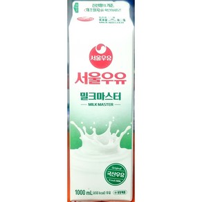 흰우유(밀크마스터 1L), 1개, 1L