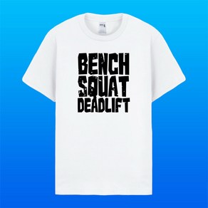 BENCH SQUAT DEADLIFT 운동 티셔츠 헬스티 반팔티 의류