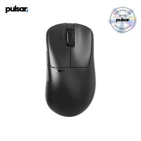 펄사 Xlite v4 미디움 무선 게이밍 마우스, PXL421 블랙, PXL421