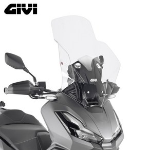 혼다 어드방350 기비 튜닝 스크린 GIVI 롱 윈드쉴드 650mm ADV 22-23년, 기비스크린+보조스크린, 1개