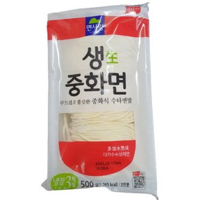 면사랑 생 중화면 500g 3인분 냉장 중화식 수타면발, 1개