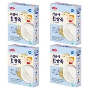 베베스트 처음에 흰쌀죽 3p, 4개, 45g