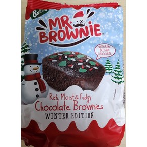 미스터 브라우니 윈터 에디션 200g 크리스마스 간식 초콜릿 브라우니 MR. BROWNIE