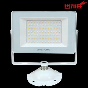 번개표 LED 투광기 투광등 35W 30W 50W 75W 100W 간판등 공장등, 30W(흰색케이스 하얀빛), 1개