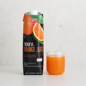 유에프씨 100% 오렌지주스 1L (UFC 100% oange juice), 12개