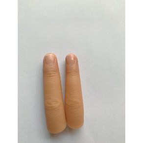 인공의수 가짜 손가락 새끼 장애 인조 연습 새끼손가락 마술, C. 가운데 손가락