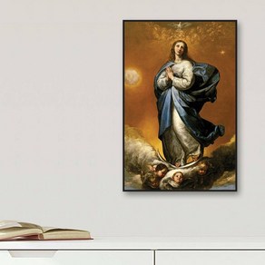 [더벨라] 주세페 데 리베라 - 무염시태 (원죄없이 잉태되신 성모) The Immaculate Conception 모던프레임 캔버스액자