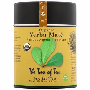 The Tao of Tea 유기농 예르바 마테 차 114g(4.0oz), 1개