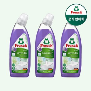 [매일 배송] 프로쉬 독일 변기 세정제 라벤더 750ml 단품 변기 클리너, 3개