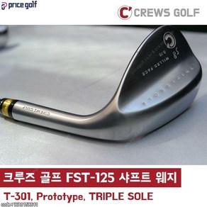 [KT알파쇼핑]크루즈 골프 TRIPLE SOLE 58W FST-125g S플렉스 샤프트 전문 웨지, 모델 T-301 : 58도