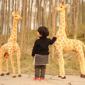 진짜같은 대형 기린 인형, 기린인형, 1개, 120cm, 기린인형120cm