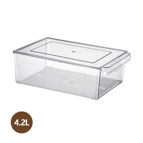 투명한 도우박스 빵발효통 발효 반죽보관, 1개