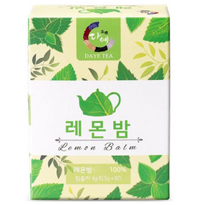 다예 레몬밤, 500mg, 8개입, 1개