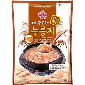 오뚜기 옛날 구수한 누룽지 3kg 국산쌀 사용, 1개, 1개