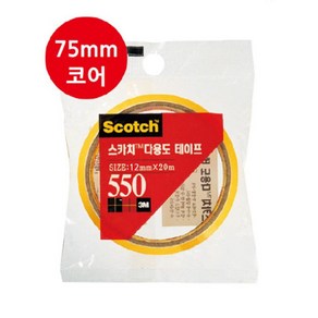 스카치 3M 다용도 550 셀로판테이프리필 12mm x 20m, 10개