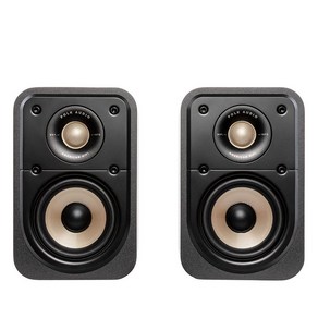 포크 오디오 POLK AUDIO SIGNATURE ELITE ES10 서라운드 스피커 블랙 ES10BLK(2대 1조), 단일 옵션, 단일 옵션