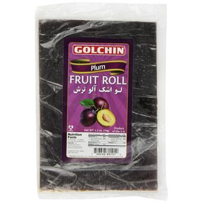 Golchin Plum Fruit Rolls Aloo 2.5 Ounce 골친 자두 과일 롤 알루 2.5온스