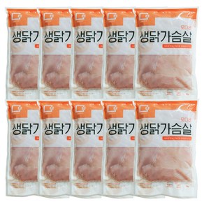 모디바 국내산 냉동 생닭가슴살 10KG (1kgX10Pack)