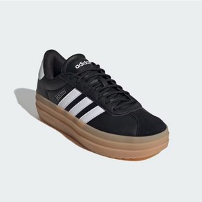 S마켓 NC고잔 ADIDAS 아디다스 VL COURT BOLD (IH3081) 아디다스 트렌디한 레더 블랙 굽 높은 스니커즈 만점 여성 스니커즈!