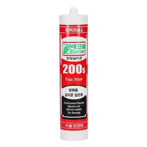 동양 에코씰 200S 방화용 실리콘 300ml 백색, 1개