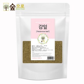 천연팩 감잎가루 80g 숲으로허브 곡물팩 감잎팩, 1개, 1개입