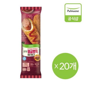 [풀무원] 생산직송 탱글뽀득 핫도그20개 (2kg), 2kg, 20개